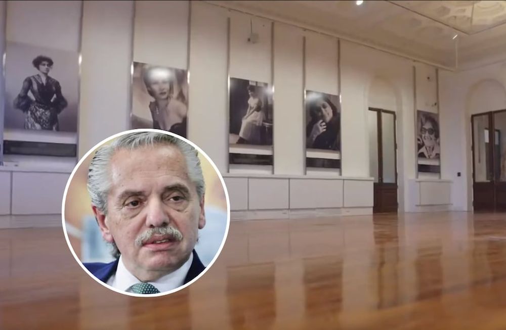 “Allí ahora, irónicamente, operará un equipo de comunicación para sostener con sus modos las políticas oficiales, expresó Fernández. Foto: Captura video