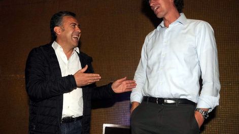 Alfredo Cornejo y Martín Lousteau