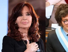 Cristina Kirchner y Javier Milei: hubo cambios significativos en la imagen de los dos dirigentes, según una encuesta nacional.