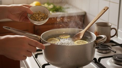 Hervir manzanilla y limón: por qué lo recomiendan y para qué sirve en el hogar