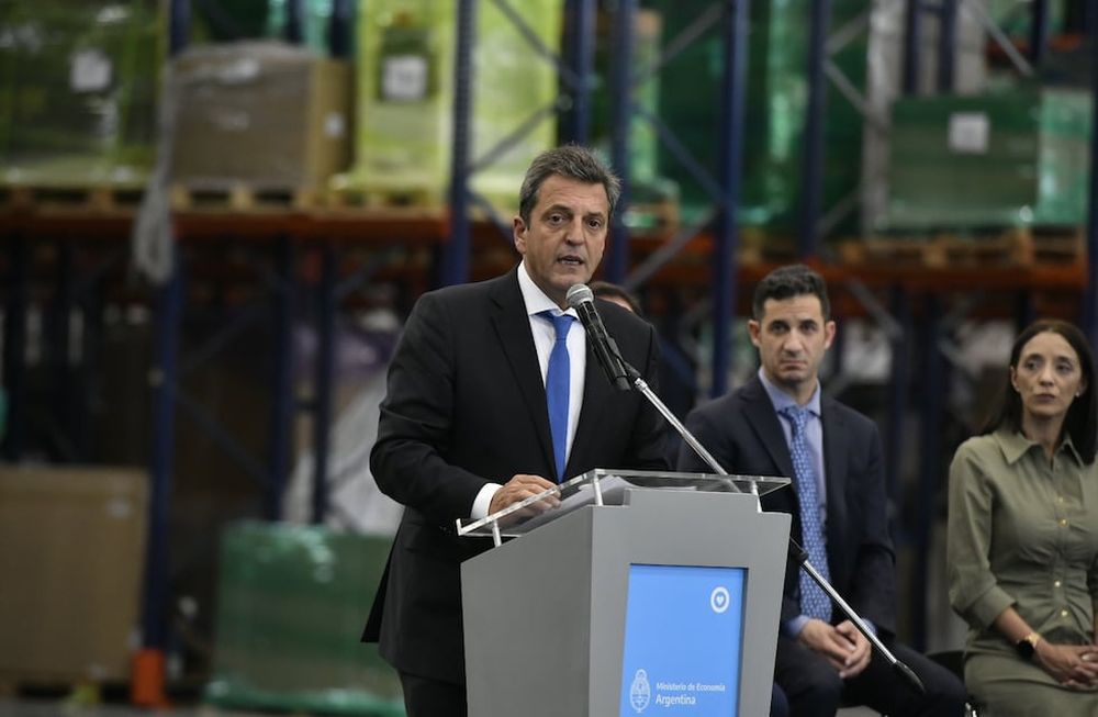 Sergio Massa, ministro de Economía. Foto: Ministerio de Economía