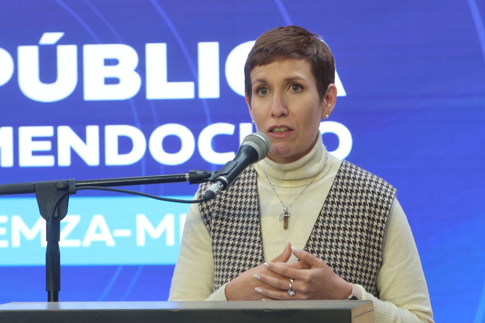 La ministra de Ambiente y Energía, Jimena Latorre, en la audiencia de PSJ