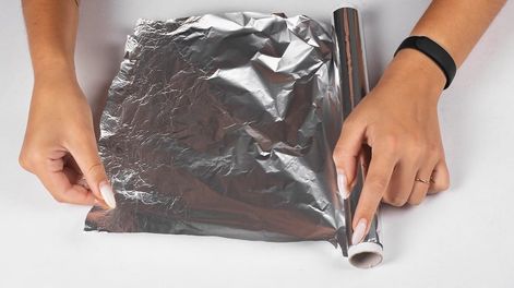 Los Andes | Con papel aluminio podrás hacer un impresionante adorno