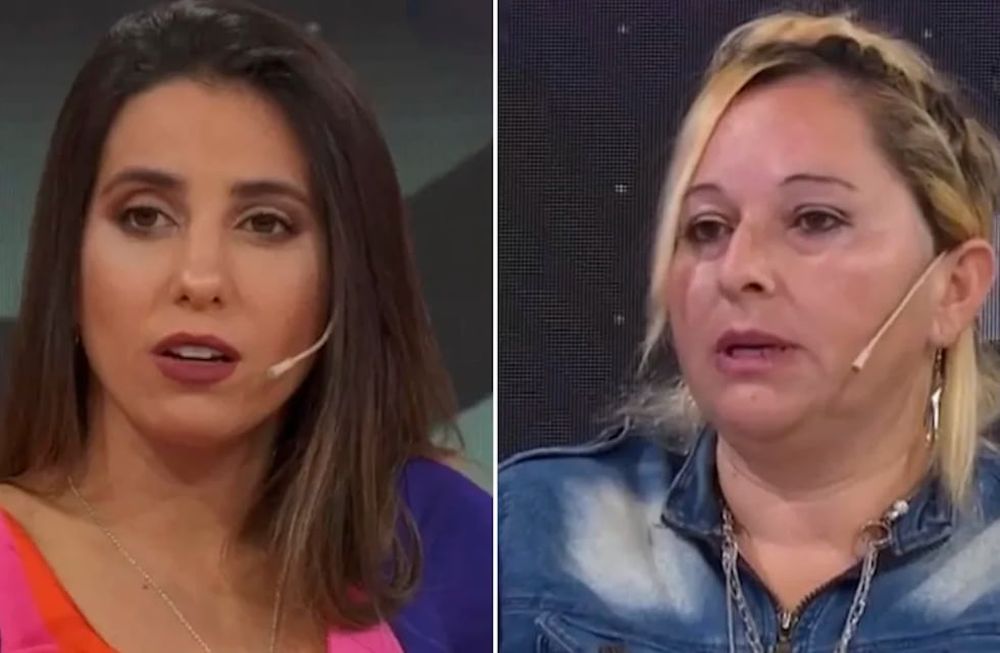 Cinthia Fernández se indignó con la mujer que defiende los planes sociales