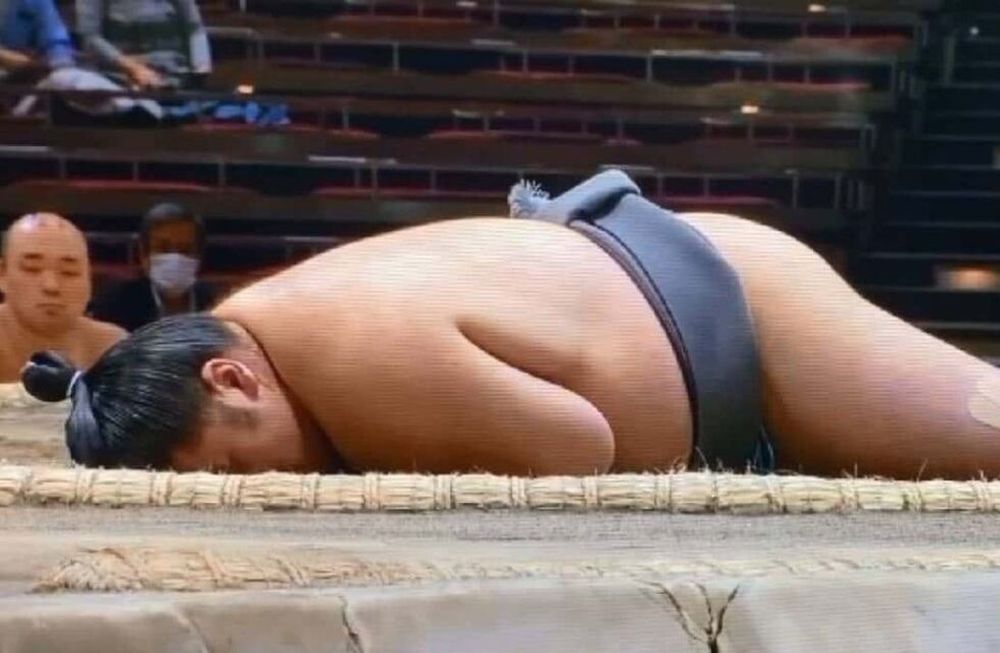 MITSUKI AMANO, EL LUCHADOR DE SUMÓ QUE MURIÓ TRAS UNA CAÍDA EN COMBATE. / Gentileza.
