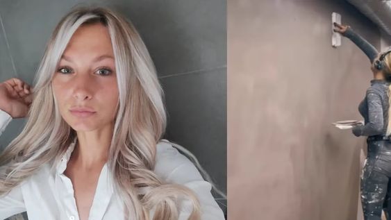La joven comparte su trabajo en redes sociales y tiene más de 1 millón de seguidores. Gentileza: TN.