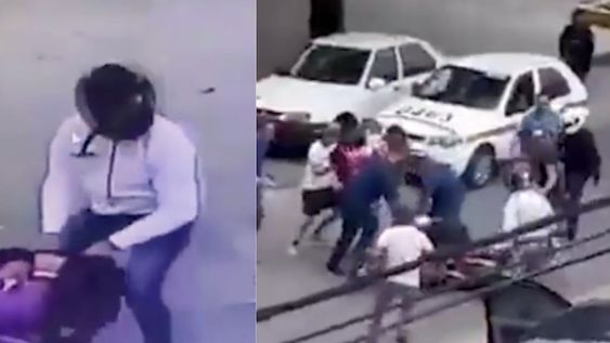 Los delincuentes intentaron hacerse con el dinero que sería destinado para pagar el sueldo de los empleados de un centro asistencial ubicado en el sur de la capital tucumana. Video: Gentileza Infobae Foto: Captura / Gentileza Infobae