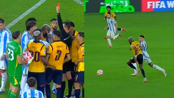 Nicolás Otamendi, expulsado