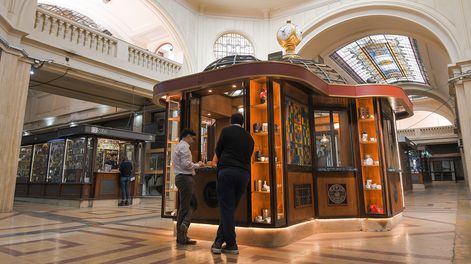 Inauguraron un café en el tradicional Pasaje San Martín, llamado Café Mundial.&nbsp;