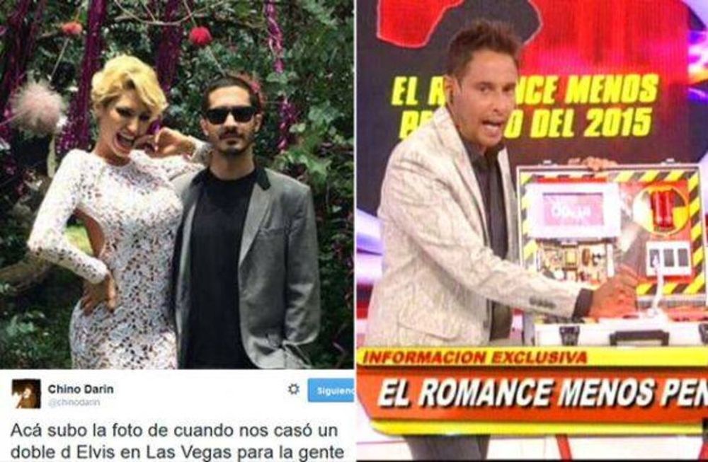 Chino Darín se ríe de su supuesto romance con Vicky Xipolitakis