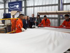 La empresa del sector privado, Suavipack, producirá papel higiénico, servilletas y toallas de papel en el penal Almafuerte 1 de Mendoza
