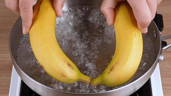 hervir cascara de banana con azucar: por que se recomienda y para que sirve