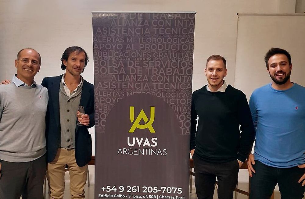 Importante encuentro de la industria del mosto con la organización de la empresa Uvas Argentinas