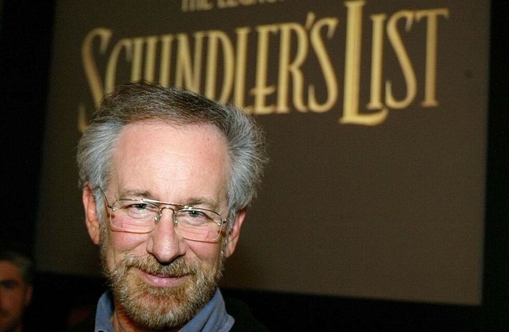 El director Steven Spielberg durante la presentación del Legado de La Lista de Schindler, que relata una historia particular ocurrida durante el Holocausto.