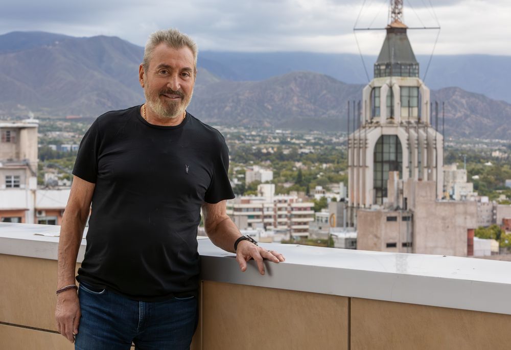 Daniel Vila En la Cima de Los Andes.