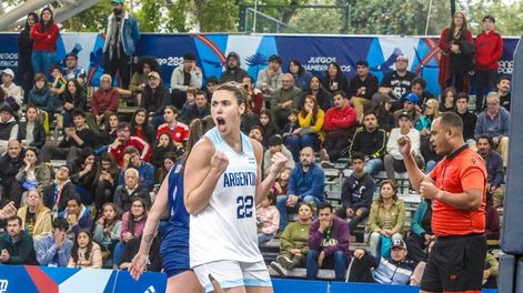 Natacha Pérez, embajadora mendocina en el básquet femenino 3x3. Disciplina presente en Los Angeles 2028.