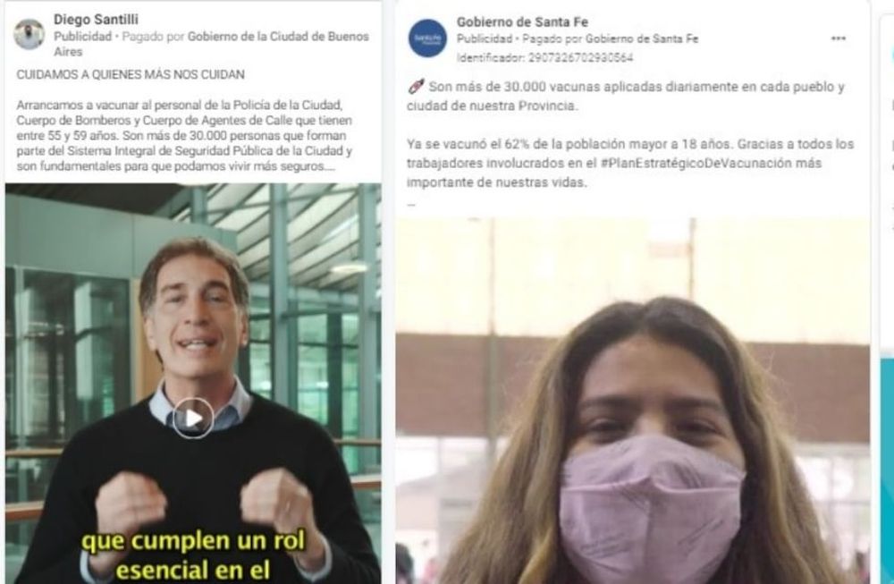 En los últimos 3 meses, candidatos, dirigentes políticos, partidos y organismos públicos gastaron más de $ 100 millones en publicidades dentro de las redes sociales.