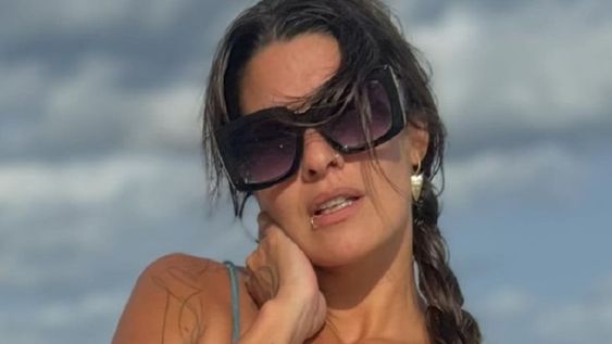 Ivana Nadal paralizó la web con su belleza y atuendo fogoso.