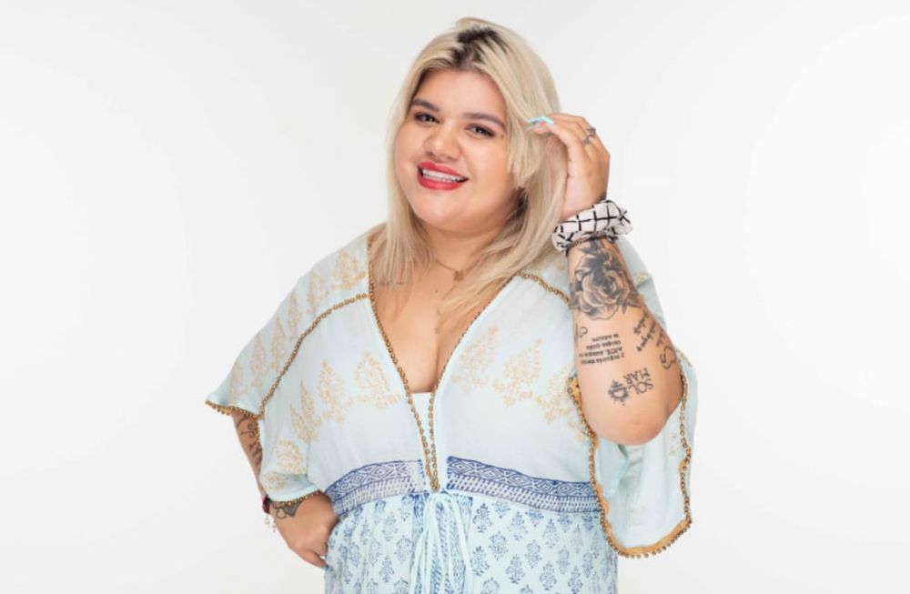 More Rial lucio una bikini rosa frente al espejo y mostró su transformación física