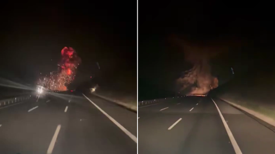 Tragedia aérea en Turquía: se estrelló un avión de combate F-16 y murió su piloto.