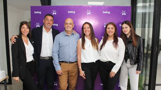 Julieta Manrique, Fabian Spina, Damian Rodriguez, Alejandra Calvi, Lucila Lisboa y Raquel Orlando