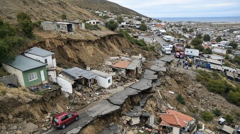 Evacúan otro barrio en Comodoro Rivadavia por nuevas réplicas del cerro Hermitte: el reclamo de los vecinos a Milei.