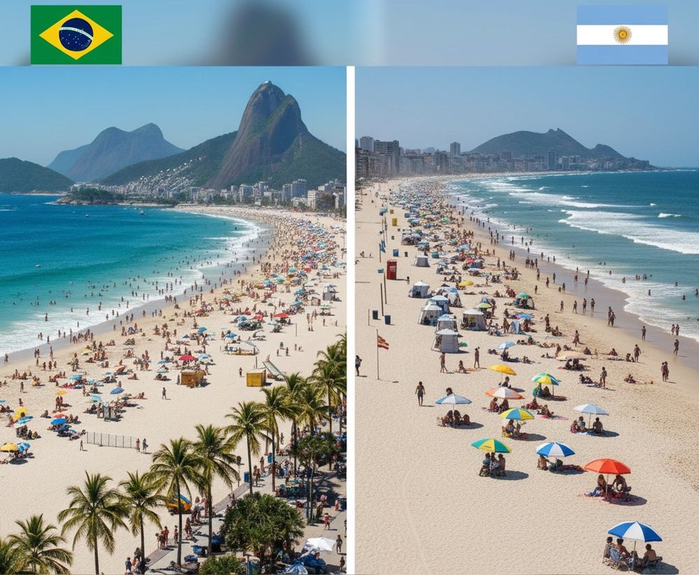 Costa argentina vs Brasil, ¿dónde es más barato para vacacionar esta temporada?
