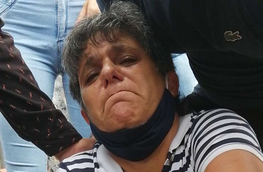 La dirigente política fue detenida durante la protesta realizada contra el Gobierno nacional y el provincial por las nuevas restricciones. Foto: Gentileza