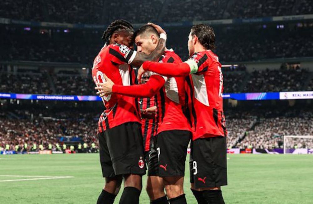 Milan venció al Real Madrid en España. (AC Milan).