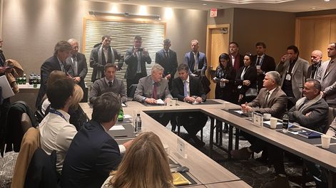 El CEO aclaró que el PEA no implica iniciar obras y que la decisión final dependerá del directorio de Lundin Mining y BHP.