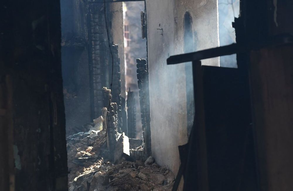 Incendio en Las Heras: un ex jugador de Huracán sufrió quemaduras y piden ayuda