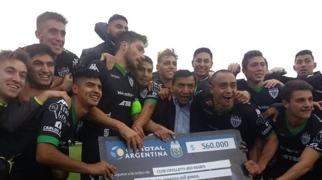 Copa Argentina: las manos de Alasia llevaron a Cipoletti a 16avos