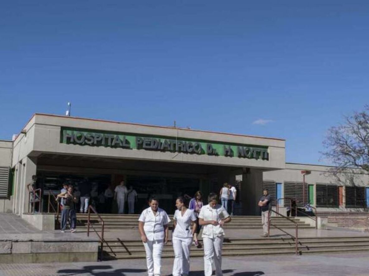 Hospital pediátrico Humberto Notti. Archivo Los Andes