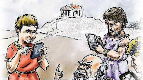 Volver a Sócrates con la tablet