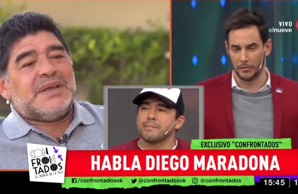 Diego Maradona trató de drogadicto a su sobrino: Le tengo miedo porque fuma paco