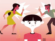 Según Freud, los síntomas son “actos nocivos o inútiles que el sujeto realiza contra su voluntad, que agotan su energía psíquica y a veces lo incapacitan para realizar otras actividades”. Ilustración: Hugo Horita.
