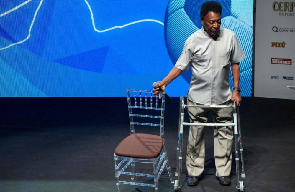 Difícil momento para Pelé
