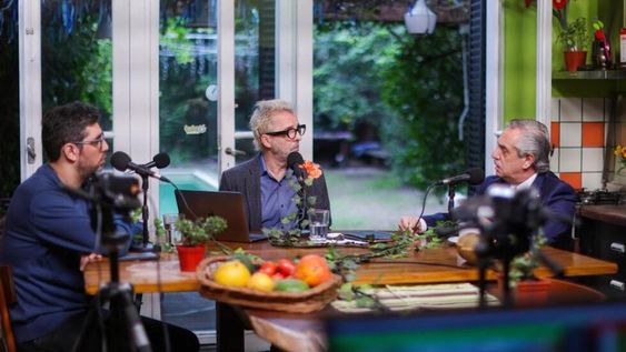 Alberto Fernández habló de las elecciones y los posibles candidatos del Frente de Todos durante una entrevista radial en Futurock. Foto: Prensa Alberto Fernández