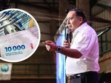 El pastor Jorge Ledesma fue testigo de un milagro: 100.000 pesos se transformaron en 100.000 dólares