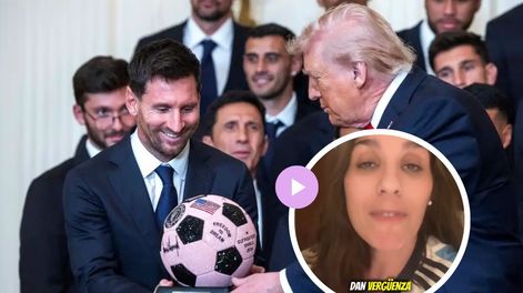 Muchacho, ahora sos un lamebotas más: la canción en contra de Messi por reunirse con Trump