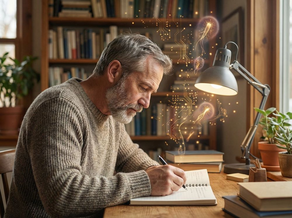 Creatividad a los 50+: por qué tu cerebro no envejece, solo se actualiza