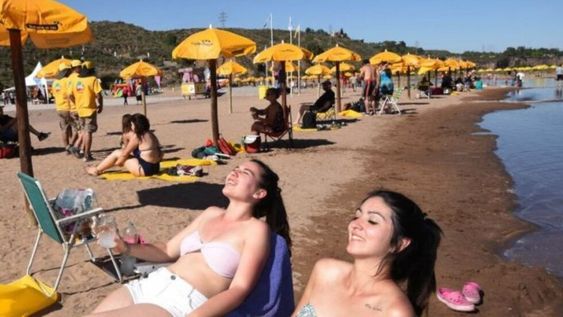 Luján Playa, uno de los sitios para veranear en Mendoza - Archivo Los Andes