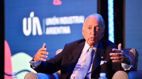 Daniel Funes de Rioja, titular de la Unión Industrial Argentina (UIA). NA