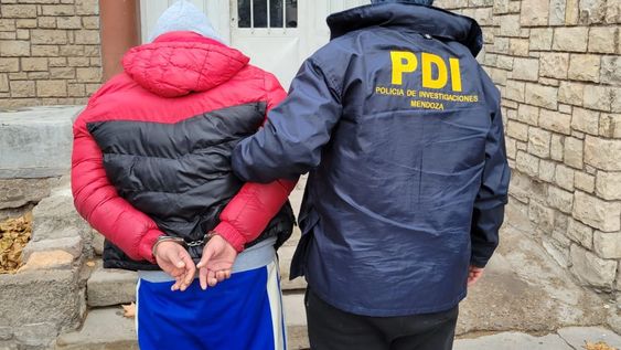 Lucio Gallardo Soto fue detenido en Guaymallén. Gentileza Ministerio de Seguridad y Justicia.&nbsp;