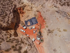 La mina Hualilán en San Juan frena la producción para construir su propia planta de procesamiento del mineral. Foto: Diario de Cuyo