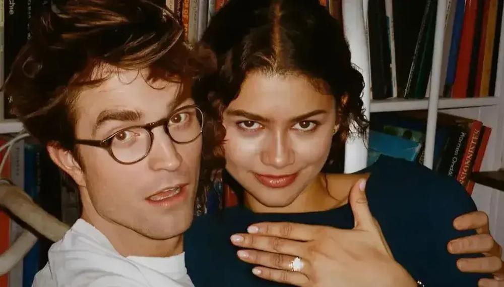 Zendaya y Robert Pattinson en 