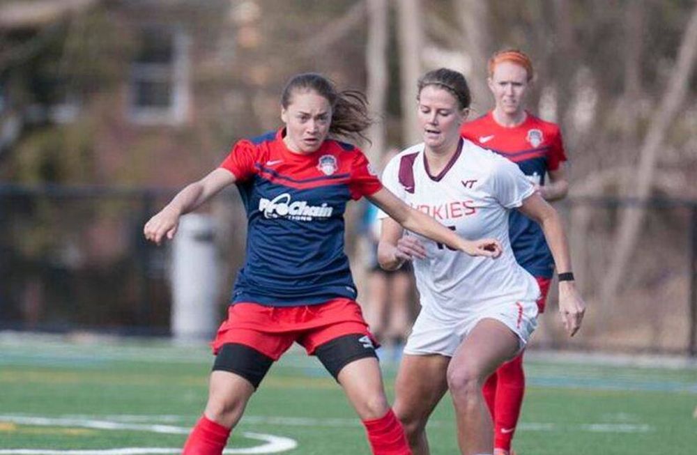 Fútbol femenino: Estefanía Banini comenzó a brillar en Washington con goles y asistencias