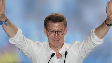 Feijóo informó por medio de sus redes sociales que el Partido Popular ha ganado las elecciones generales. Foto: Twitter / Alberto Núñez Feijóo