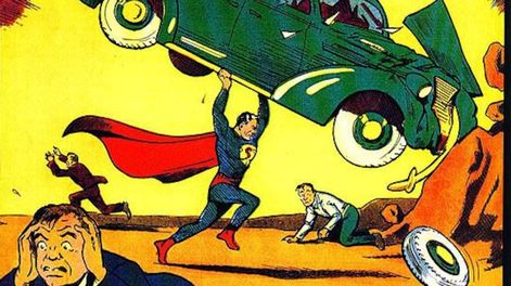 Los Andes | La historieta en la que salió por primera vez Superman y se vendió en 3.25 millones de dólares.
