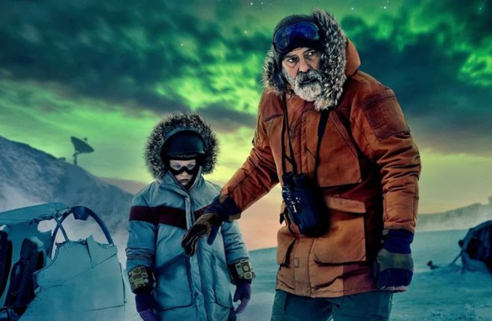 Cielo de medianoche: George Clooney y una película del fin del mundo que no enamora